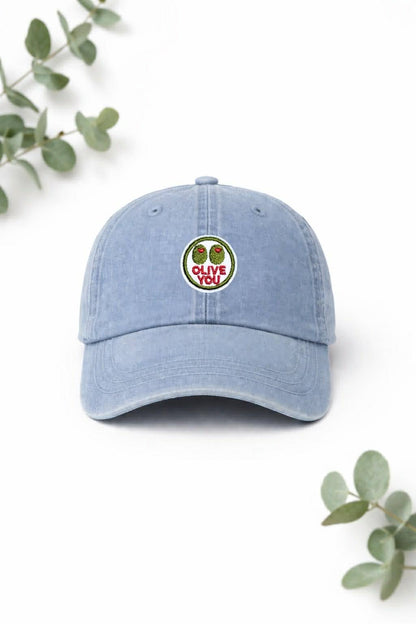 Mini Olive You Olives Embroidered Patch