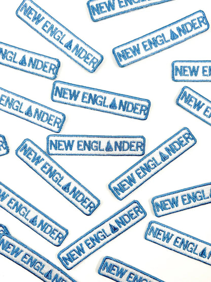 New Englander Embroidered Iron On Patch