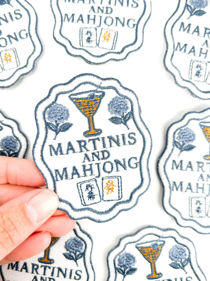 Martinis and Mahjong Patch