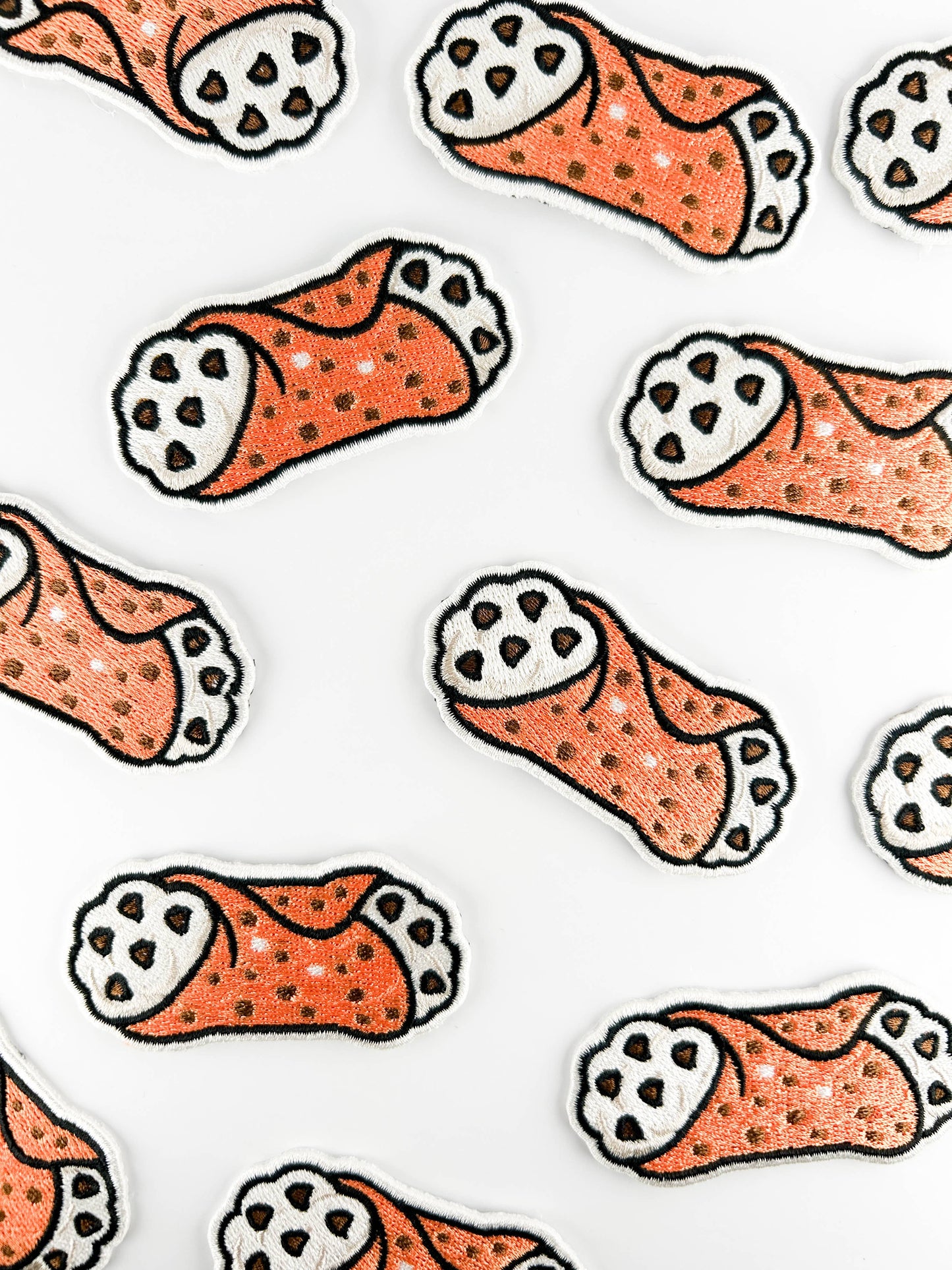 Cannoli Embroidered Patch Italian Dessert Patch