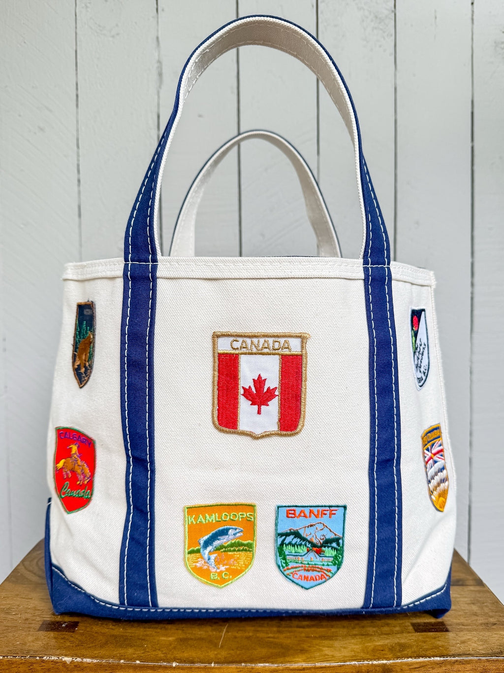 Custom Around the Way Girl Boat and Tote- Small