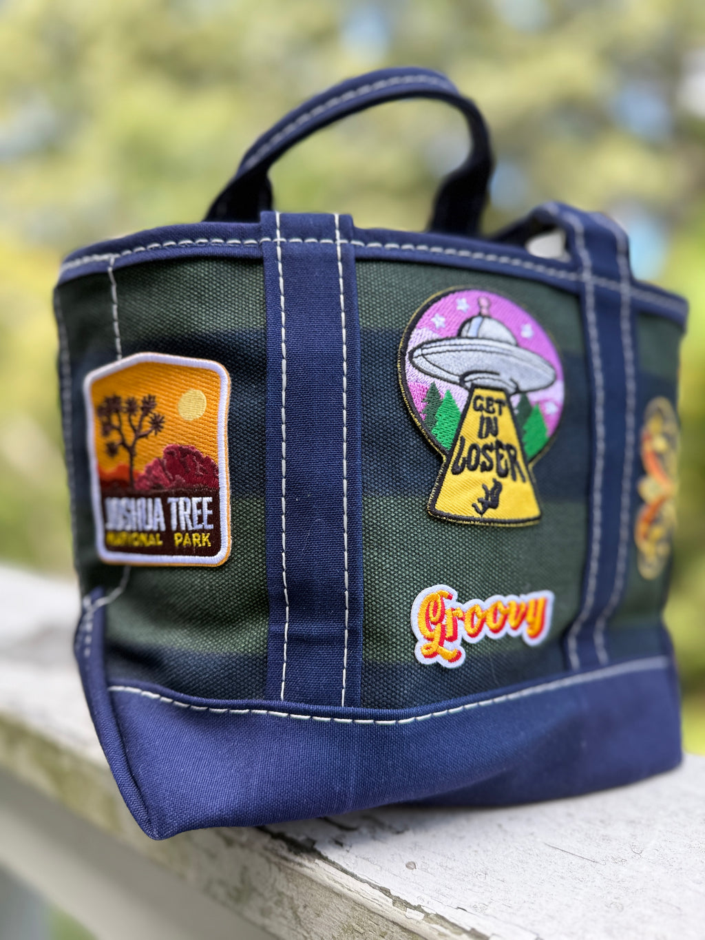 Custom Around the Way Girl Tote Bag- Mini