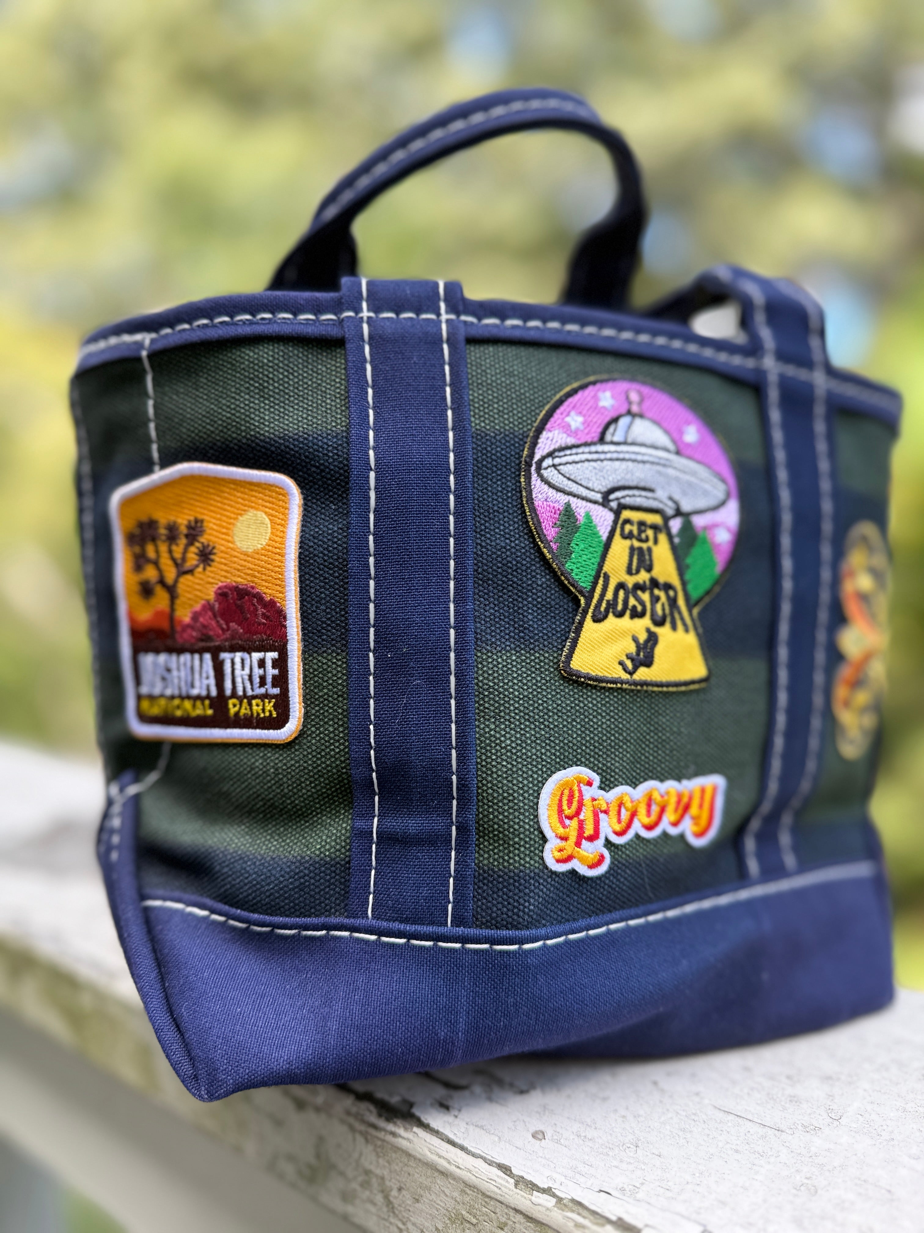 Custom Around the Way Girl Tote Bag- Mini