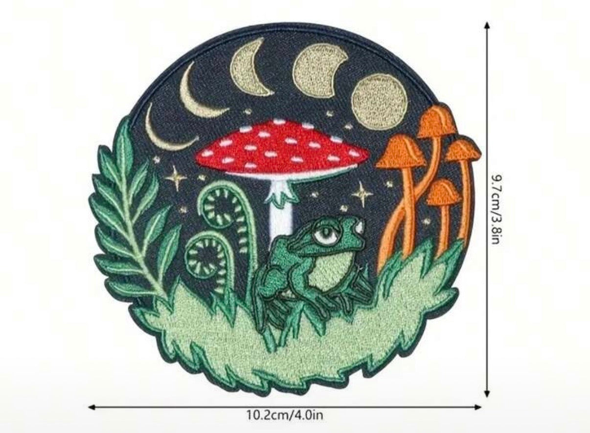 Moon Phases Mushroom Patch