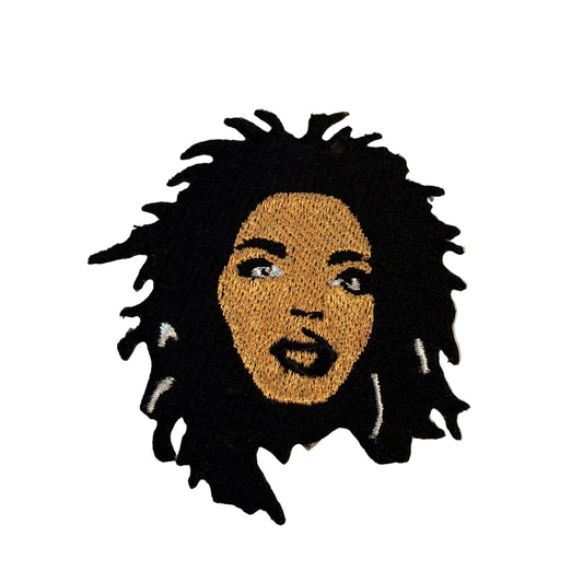 Patch of Lauryn hill on a white background 