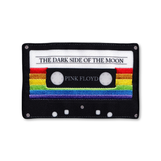 Pink Floyd Dark Side Of The Moon Cassette Iron On Patch