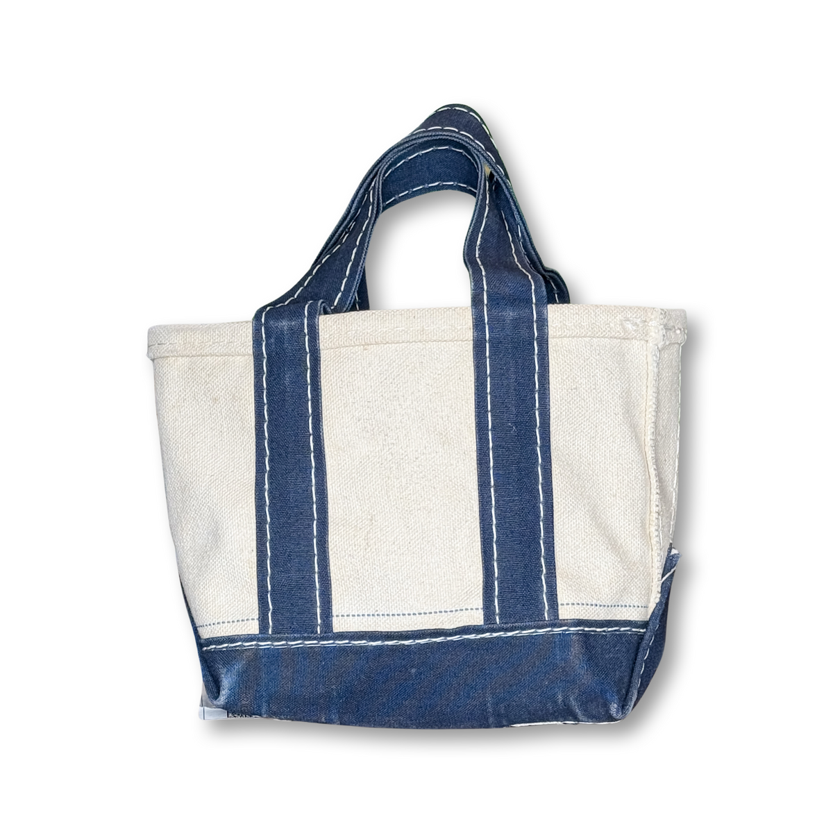 RARE Vintage 1970s LL Bean Micro Mini Boat & Tote Navy