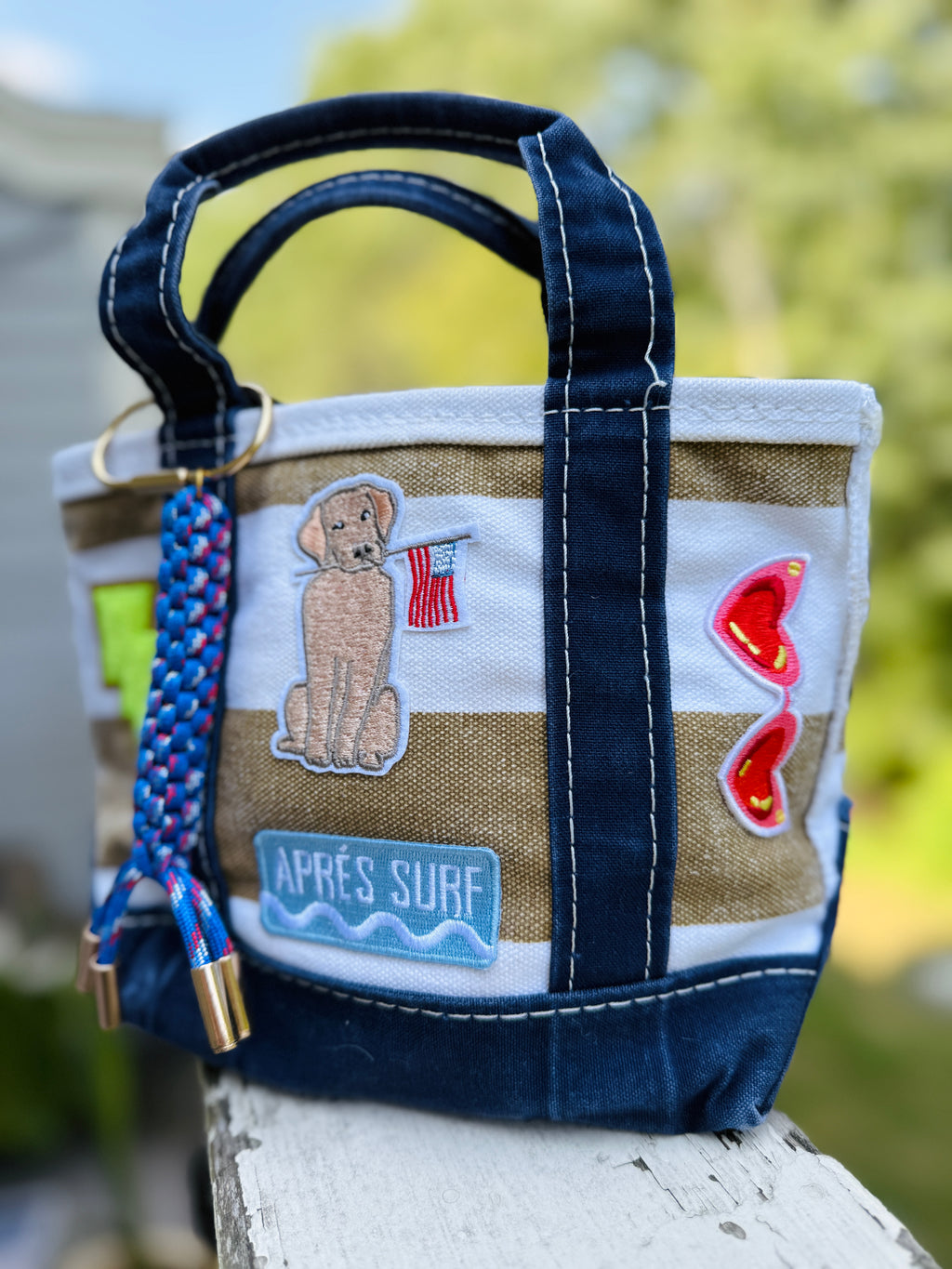 Custom Around the Way Girl Tote Bag- Mini