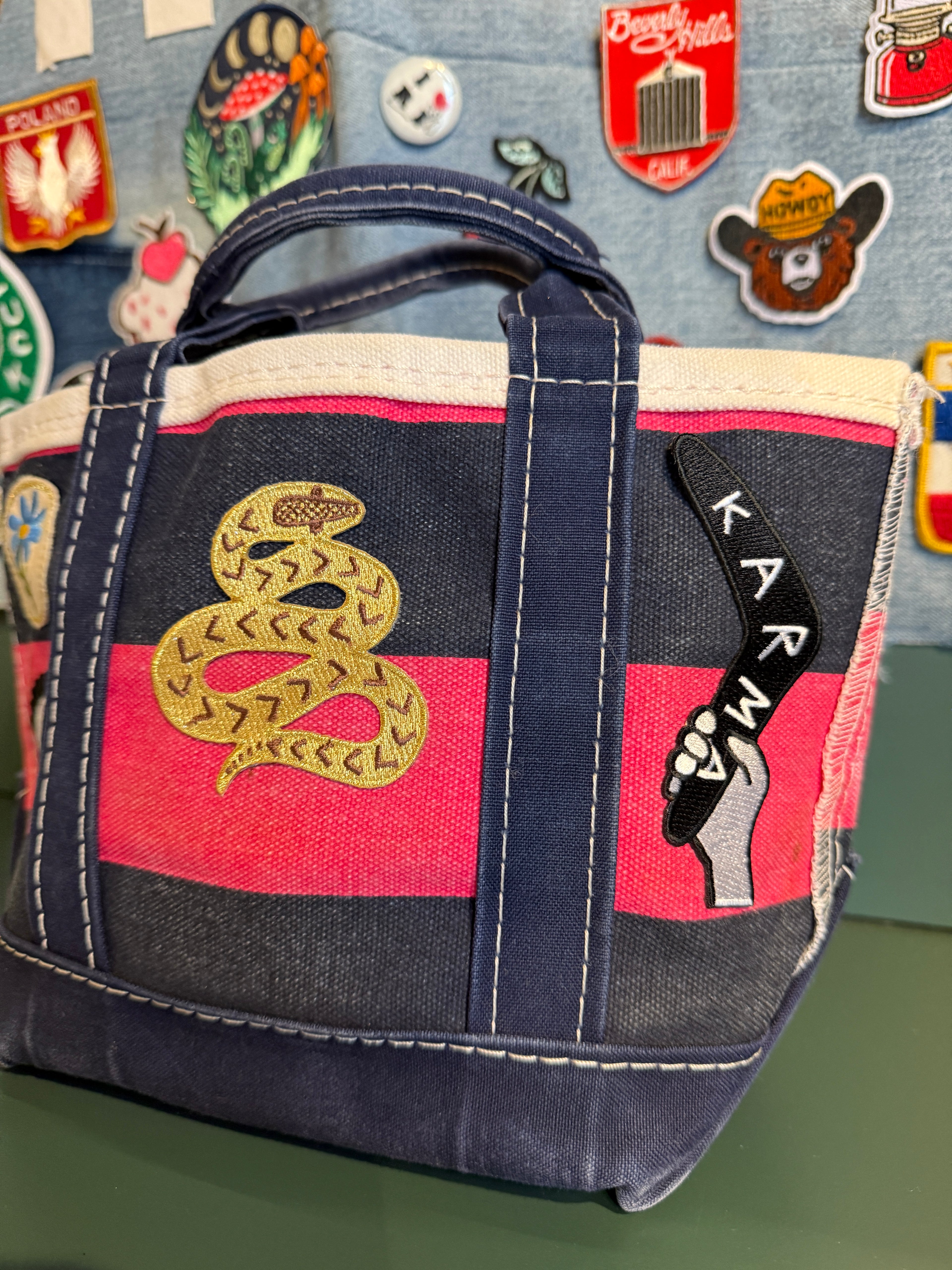 Custom Around the Way Girl Tote Bag- Mini