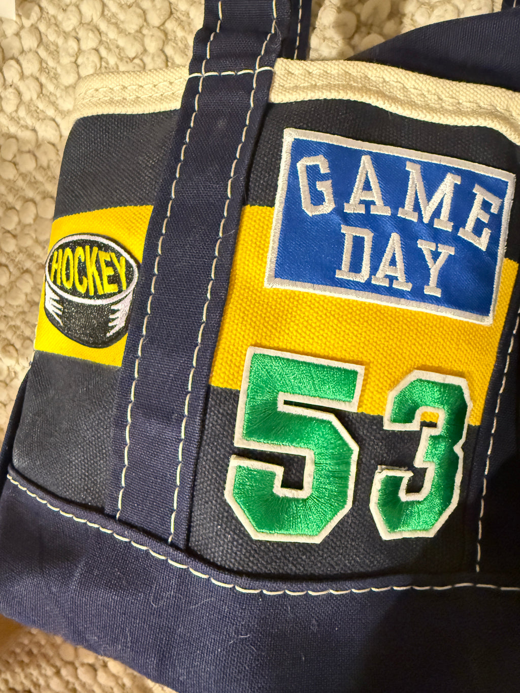 Custom Around the Way Girl Tote Bag- Mini