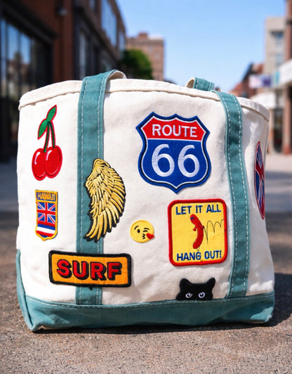The Continental Nomad Vintage LL Bean Boat and Tote