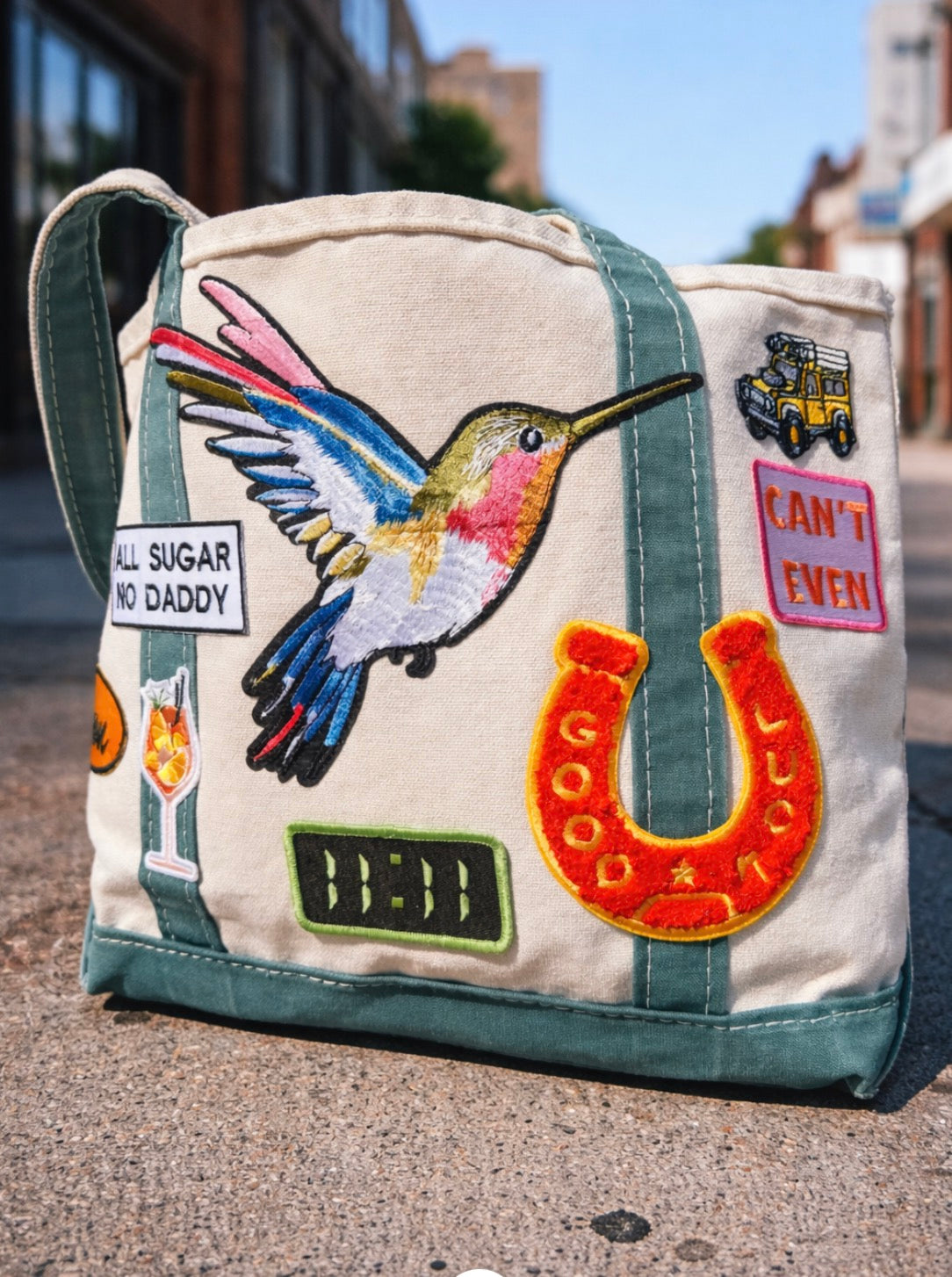 The Continental Nomad Vintage LL Bean Boat and Tote