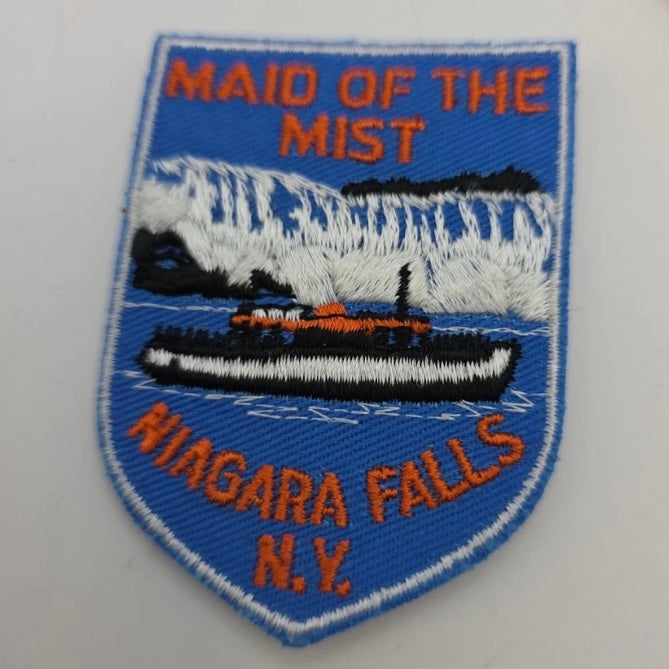 Maid of the Mist Niagara Falls Vintage Souvenir Patch