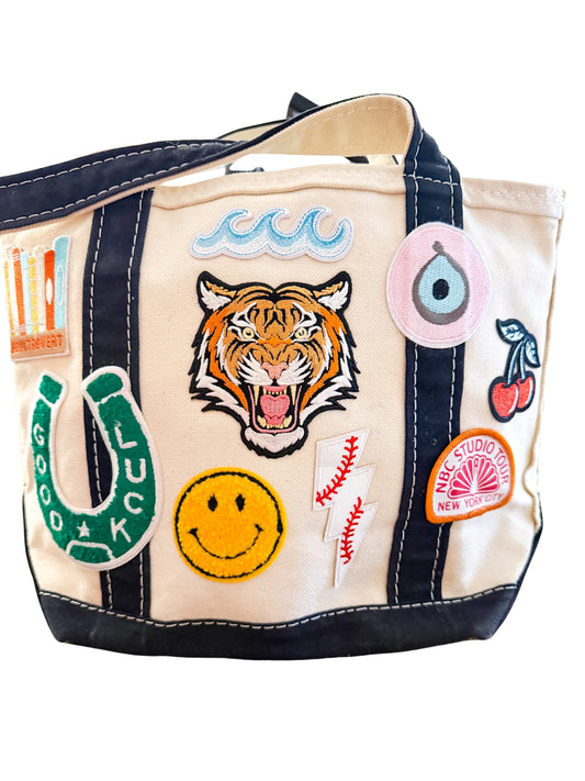 Custom Around the Way Girl Tote Bag- Small