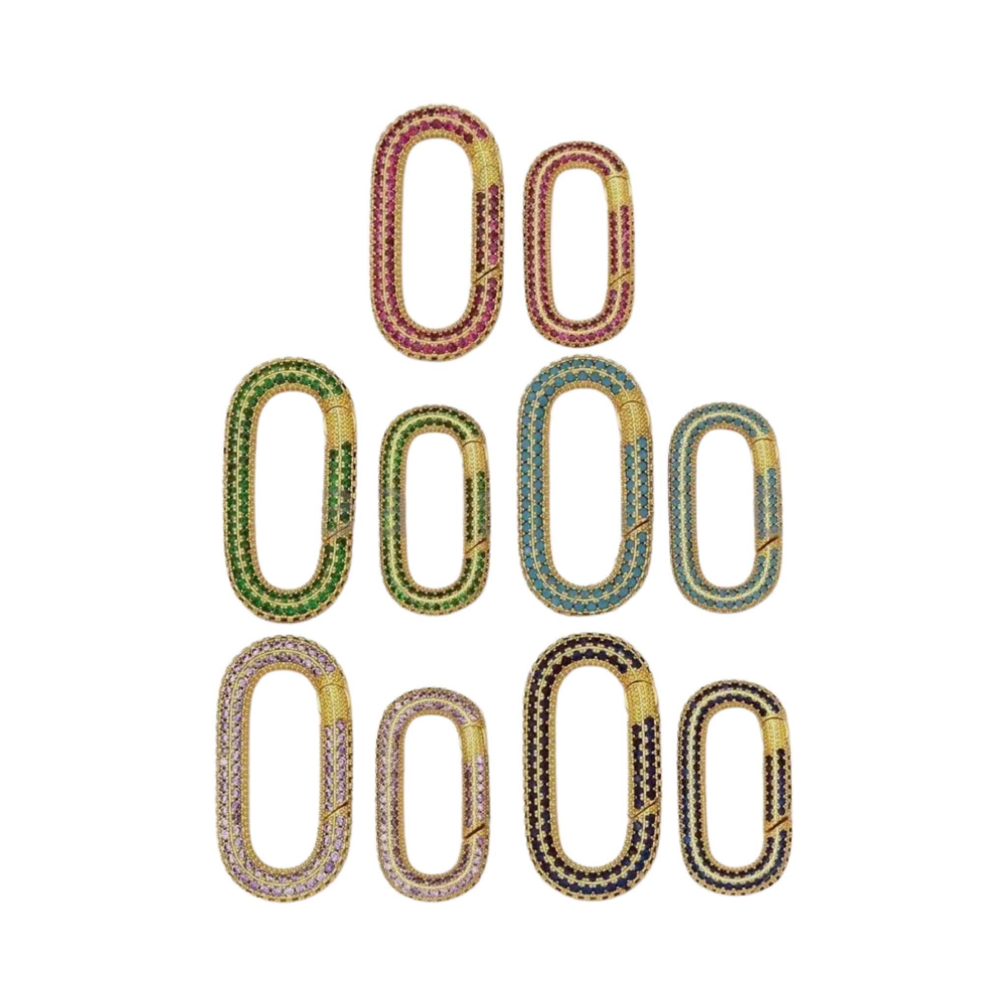 Micro Pave Carabiner