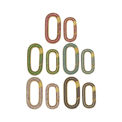 Micro Pave Carabiner