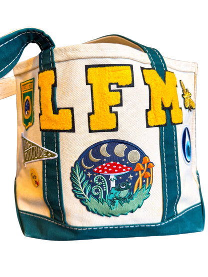 Custom Around the Way Girl Bag- Large