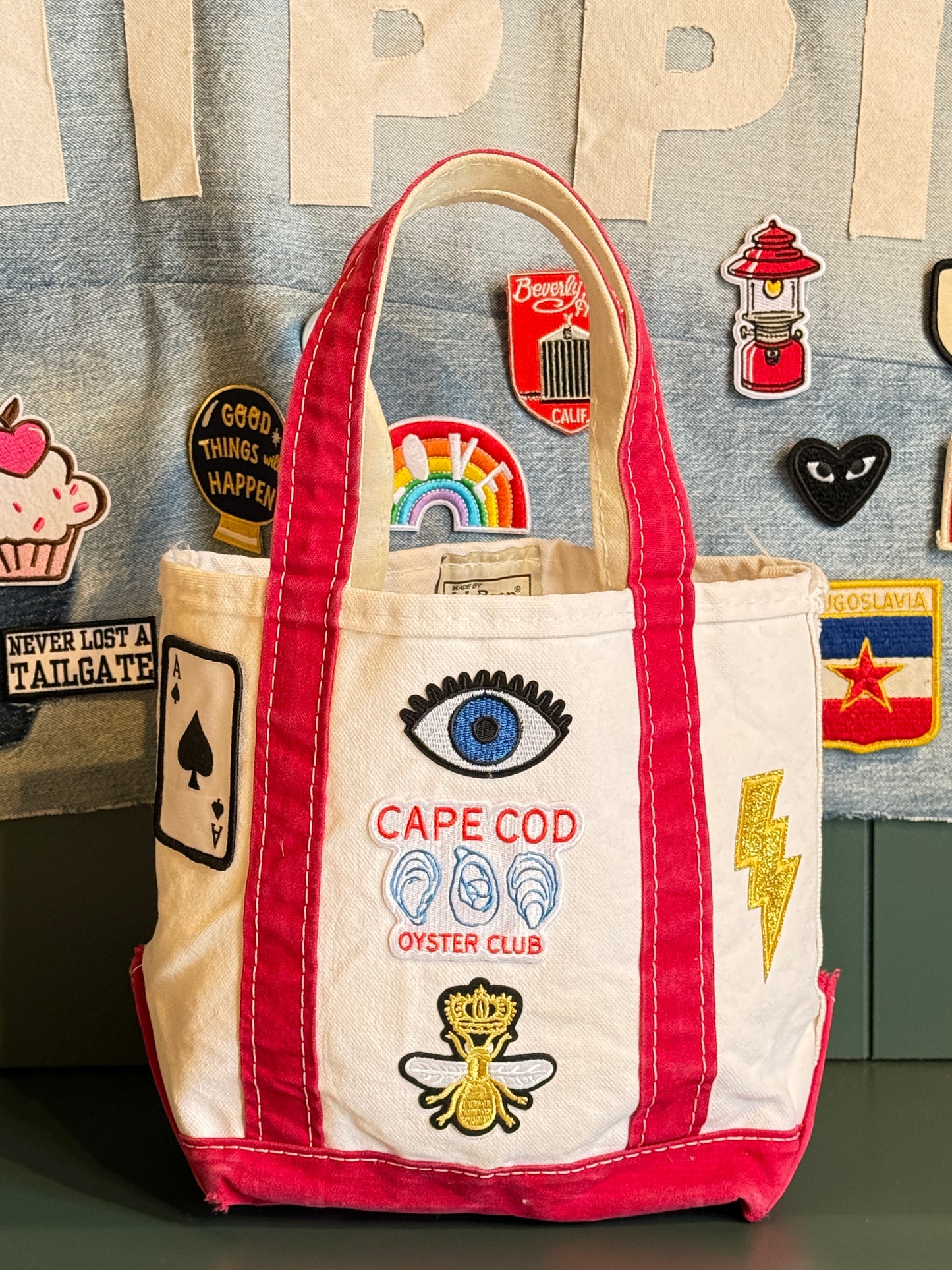 Custom Around the Way Girl Bag- Large
