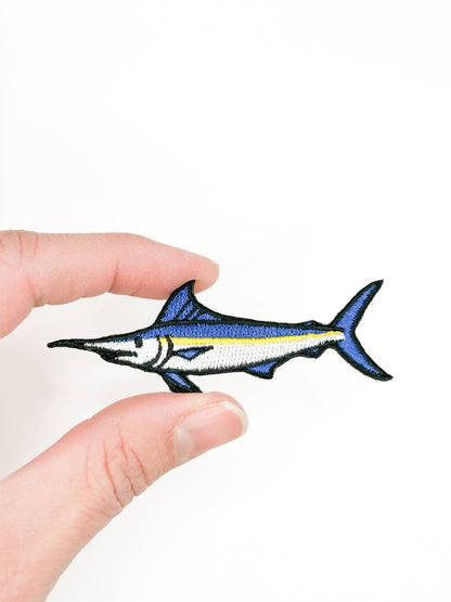 Marlin Embroidered Patch – Swordfish Patch, Sport Fishing