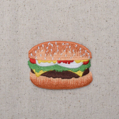 Cheeseburger Iron on Patch