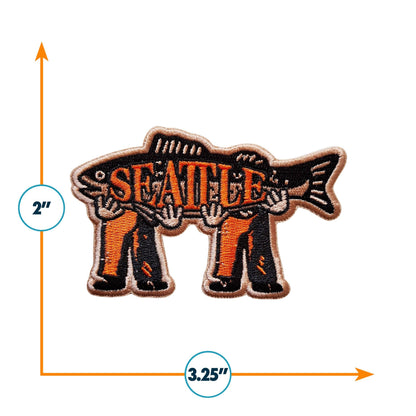 Seattle Iron On Patch