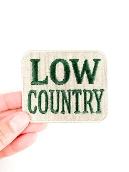 Lowcountry Embroidered Patch – Southern Iron On Coast Beach