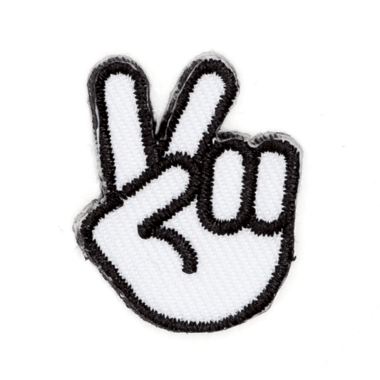 Peace Hand Embroidered Sticker Patch