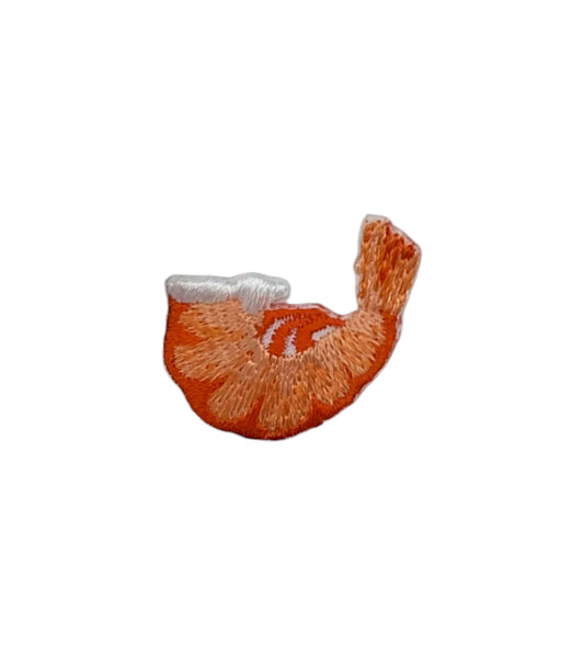 Shrimp on a white background