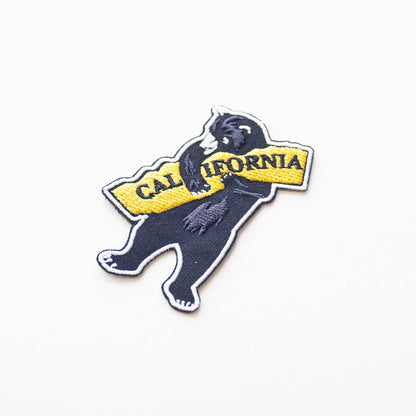 I Love California Bear Embroidered Iron on Patch