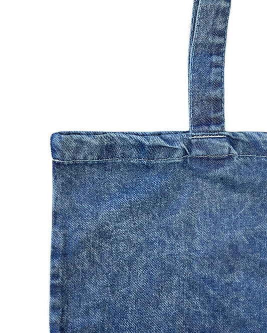 Create Your Own Custom Patch Denim Tote