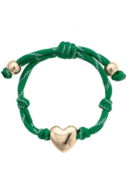 The Scout- Puffy Heart Paracord Bracelet