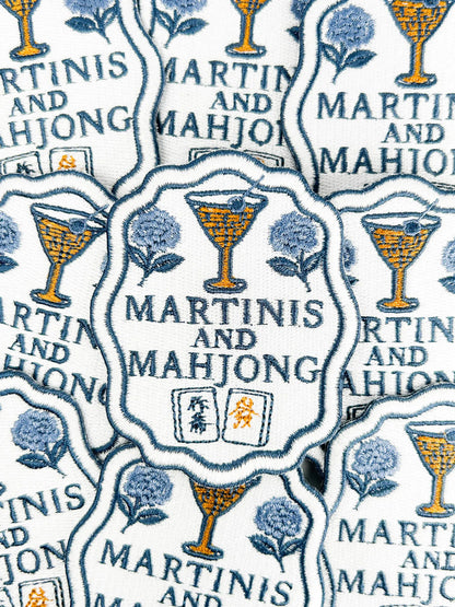 Martinis and Mahjong Patch