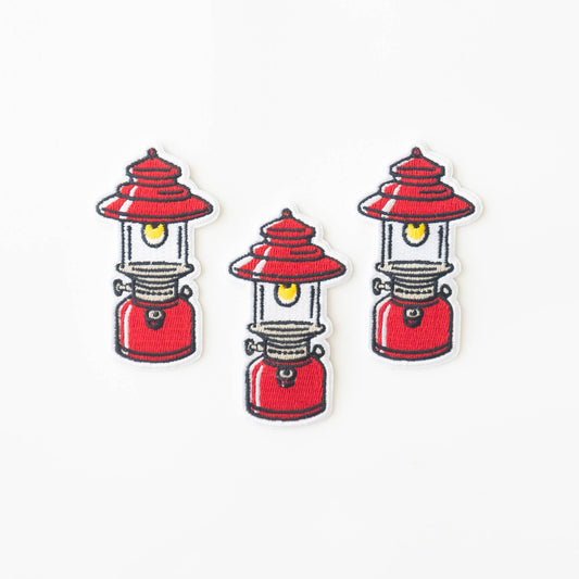 Camping Lantern Iron on Patch