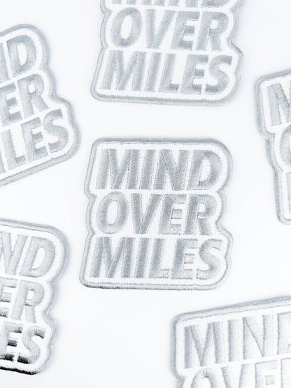 Mind Over Miles Patch | Motivational Running Embroidered 