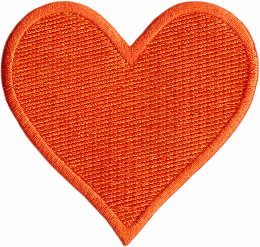 Solid Colored Hearts