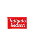 Tailgate Season Embroidered Iron On Patch Football Beer