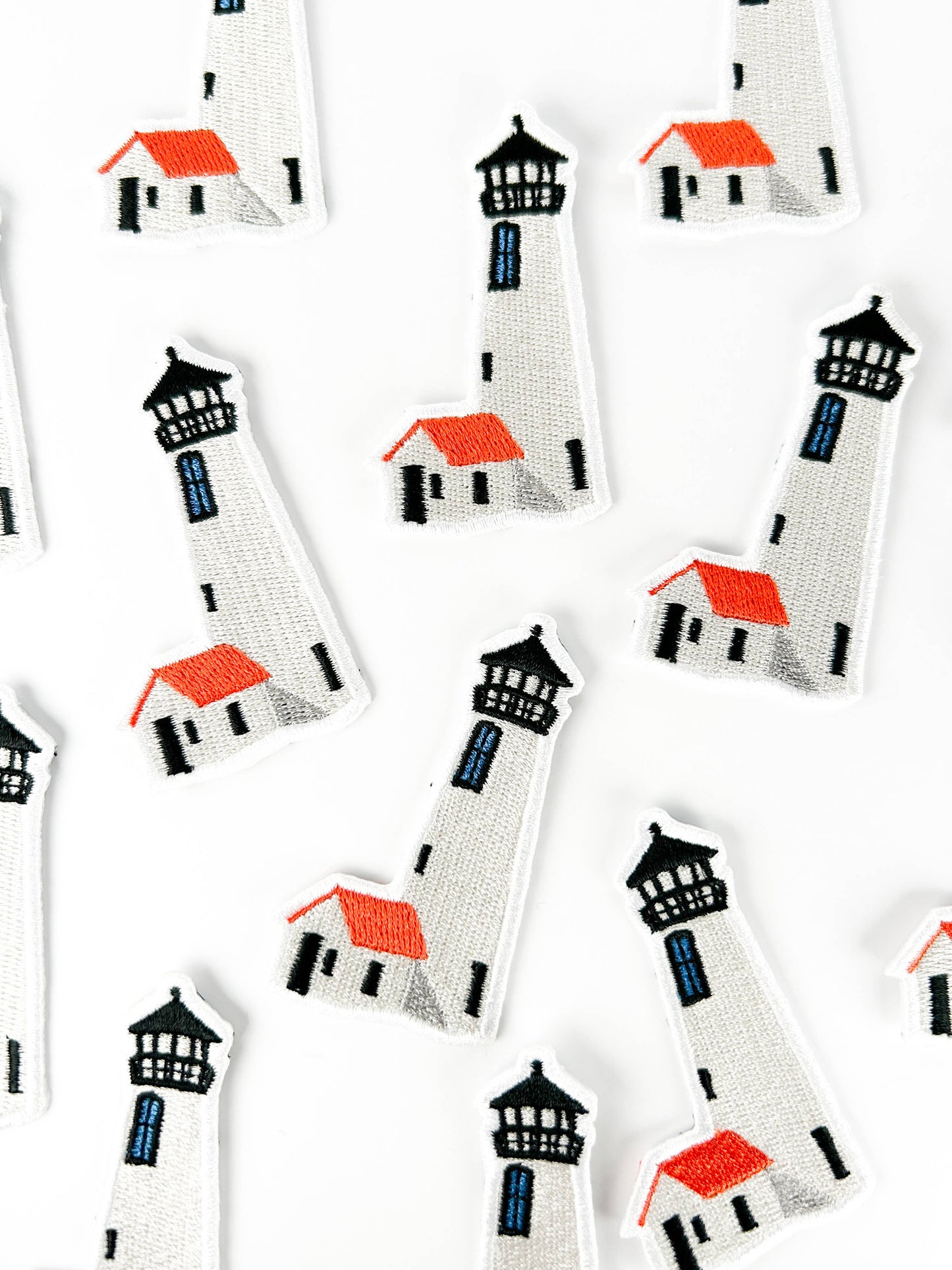 Lighthouse Embroidered Patch Nautical Iron On Patch
