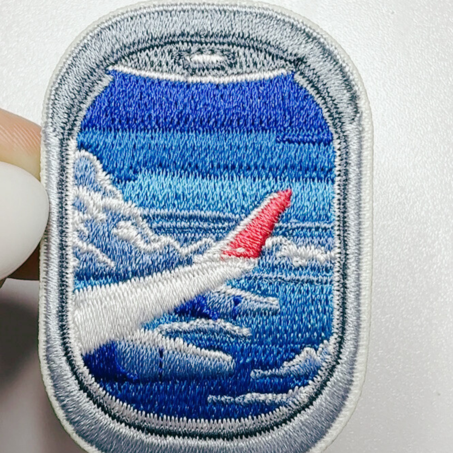 Window Seat Embroidered Iron On Patch