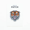 Bengal Tiger Face Embroidered Iron on Patch