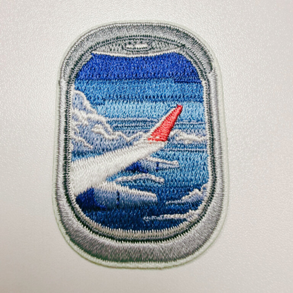 Window Seat Embroidered Iron On Patch