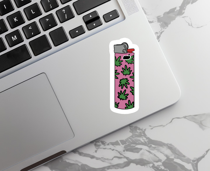 Pot Lighter Weed | Weed | Waterproof Sticker | 3"