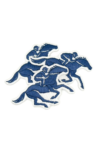 Horse Racing Embroidered Patch Jockey Derby Patch Equestrian