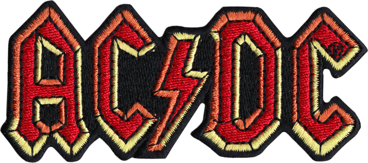 AC/DC - Logo - Heavy Metal Music Band Iron On Patch