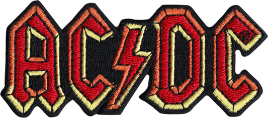 AC/DC - Logo - Heavy Metal Music Band Iron On Patch