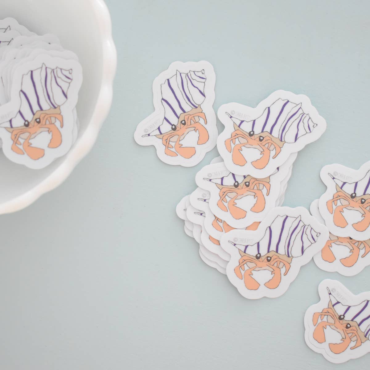 Hermit Crab Sticker