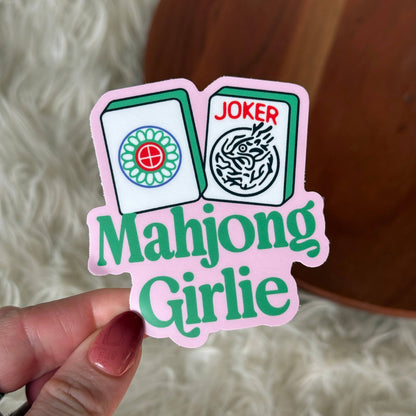 Mahjong Girlie Sticker