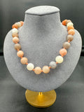 Sacral Blessings Peach Moonstone Necklace