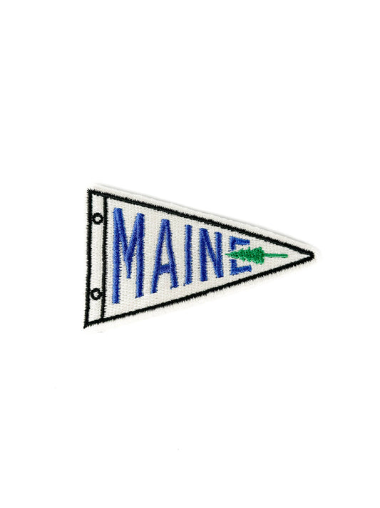 Maine Embroidered Patch State Souvenir Iron On Patch Hats