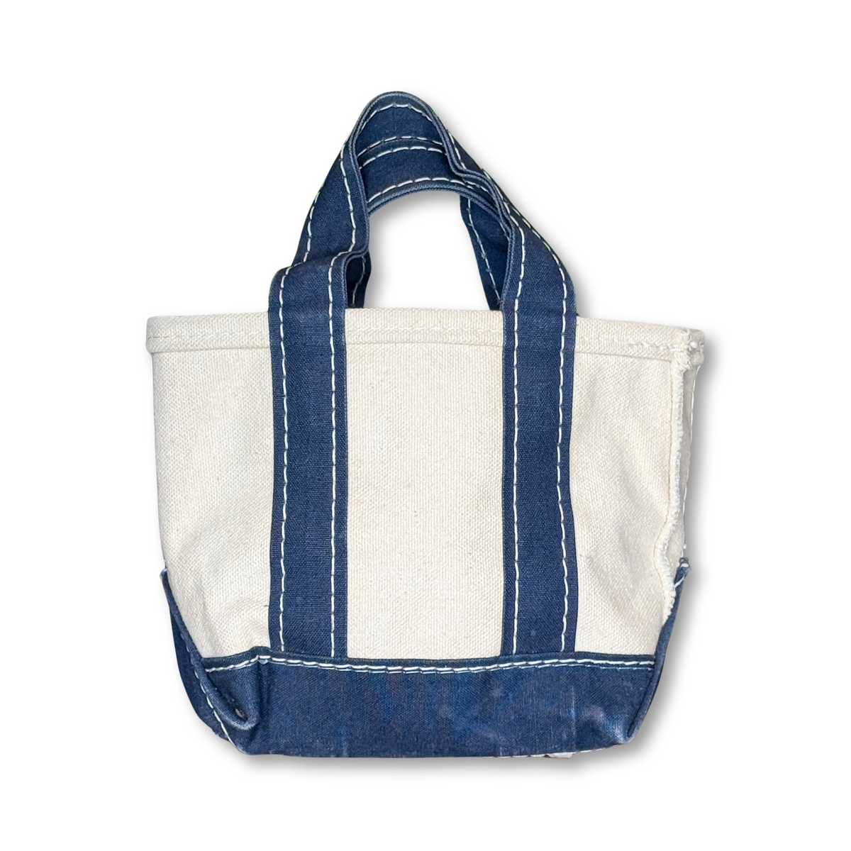 RARE Vintage 1970s LL Bean Micro Mini Boat & Tote Navy