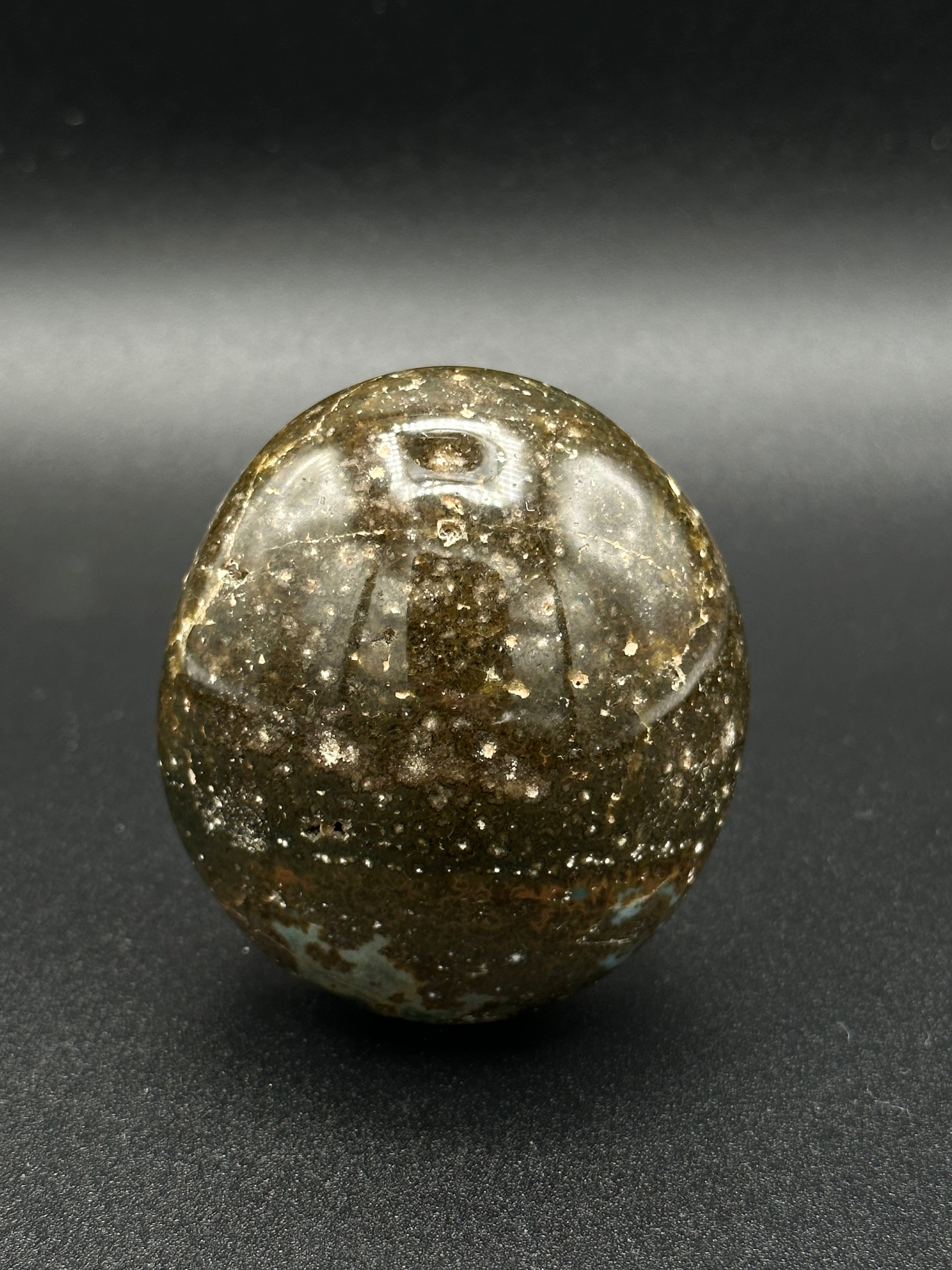 Reiki Charged Ocean Jasper Palm Stone